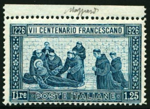1926 San Francesco cert.Caffaz