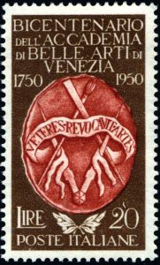 1950 belle arti nuovo MNH
