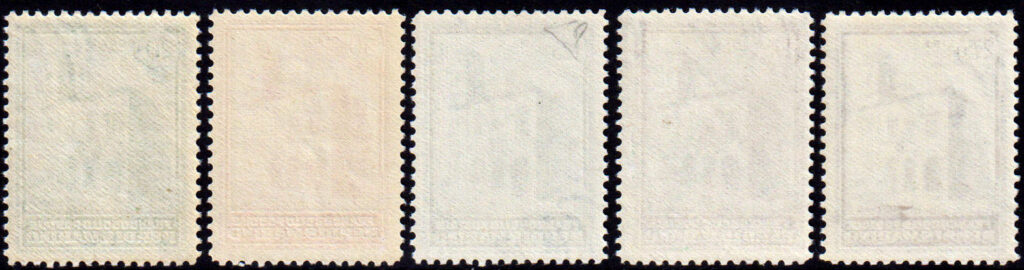 1932 Palezzetto MNH - Sassone nn.159/163 Diena