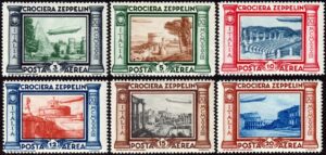 1933 Zeppelin nuova MNH