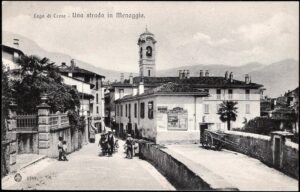 1907 - Lago di Como - Una strada in Menaggio - nuova (formato piccolo)