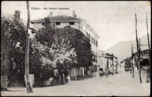 1920 - Colico (LC) - Via Vittorio Emanuele - viaggiata (formato piccolo)
