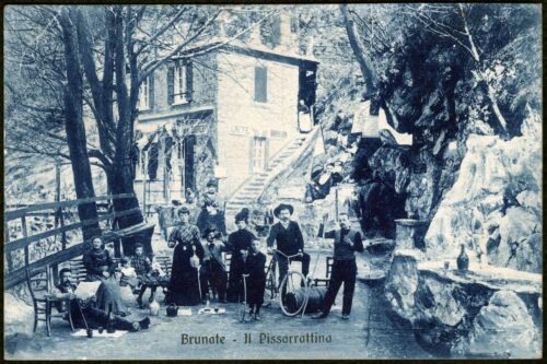1918 - Brunate (CO) - Il Pissarrottino - viaggiata (formato piccolo)