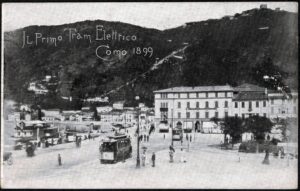 Il Primo Tram Elettrico - Como 1899 - nuova (formato piccolo)
