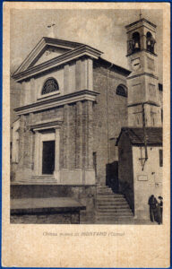 Chiesa nuova di Montano (Co) - viaggiata
