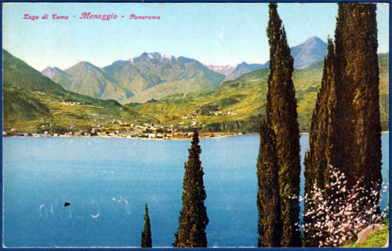 1943 Lago di Como Menaggio Panorama