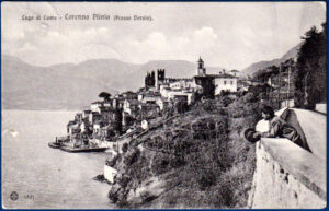 1909 - Lago di Como Carenna Plinio (Presso Dervio) - viaggiata (formato piccolo)