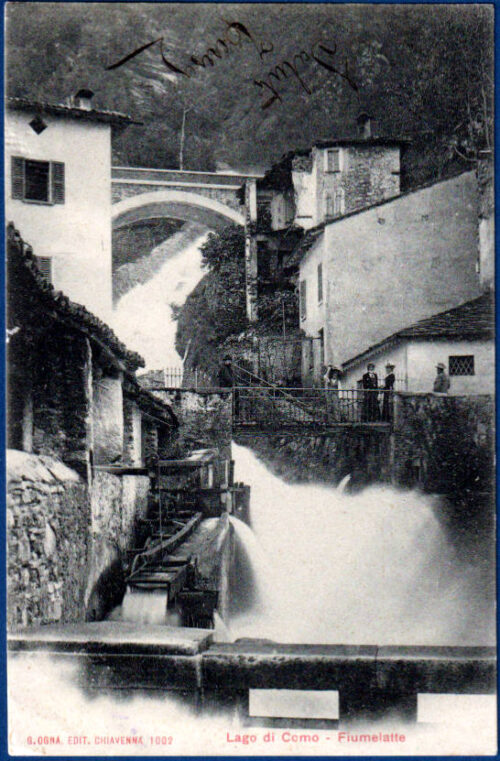 1901 - Fiumelatte - Varenna (LC) - viaggiata (formato piccolo)