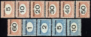 1926 Somalia - segnatasse nuovi MNH
