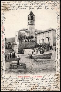 1901 Lanzo Intelvi - La Chiesa
