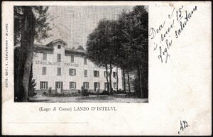 1901 - Lanzo Intelvi - Stabilimento Paraviso