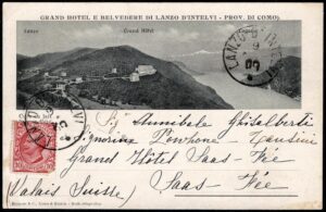 1909 - Lanzo Intelvi - viaggiata