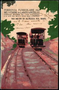 1908 - Funicolare Lanzo Intelvi - viaggiata