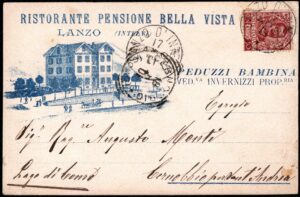 1901 - Ristorante Pensione Bella Vista - Lanzo (Intelvi)
