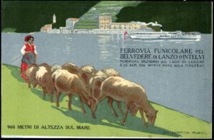 Ferrovia Funicolare pel Belvedere di Lanzo d'Intelvi (Co) - nuova - (formato piccolo)