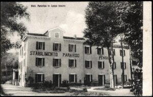 1907 - Stabilimento Paraviso in Lanzo Intelvi (Co) - viaggiata - (formato piccolo)