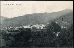 1910 - Grand Hotel e Belvedere di Lanzo d'Intelvi (Co) - viaggiata - (formato piccolo)