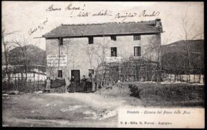 1906 - Pradale - Osteria del Piano delle Noci - Lanzo Intelvi (Co) - viaggiata