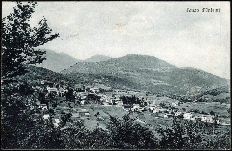 1933 - Lanzo d'Intelvi (Co) - Panorama - viaggiata