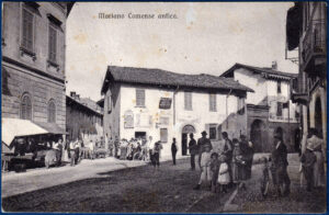 1914 - Mariano Comense (Co) - animata - viaggiata - (formato piccolo)