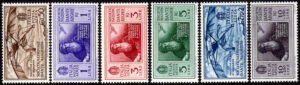 1932 - Regno - Dante - serie di Posta Aerea nuova (MNH) - Sassone A26/A31