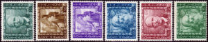 1938 - Regno - Proclamazione dell'Impero - Posta Aerea nuova (MNH) - Sassone A111/A116
