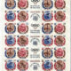 Principato di Monaco - 1972 Giochi Olimpici di Monaco - Concorso Ippico - Foglio intero NON DENTELLATO - nuovo (MNH)