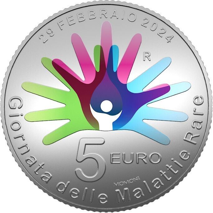 ITALIA 2024 - Serie Divisionale - 25° Anniversario della fondazione della Federazione Italiana Malattie Rare - immagine 2