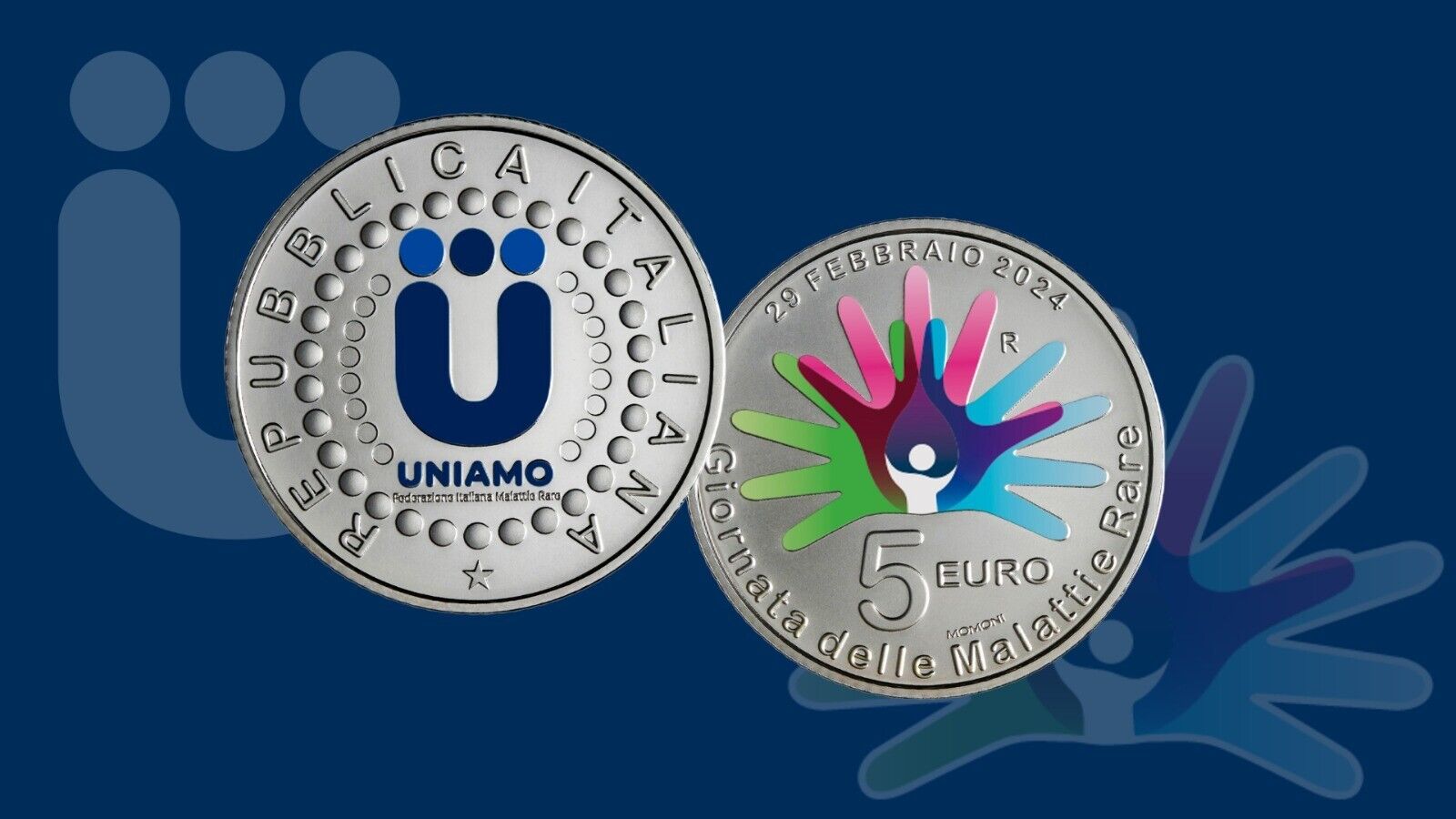 ITALIA 2024 - Serie Divisionale - 25° Anniversario della fondazione della Federazione Italiana Malattie Rare - immagine 4