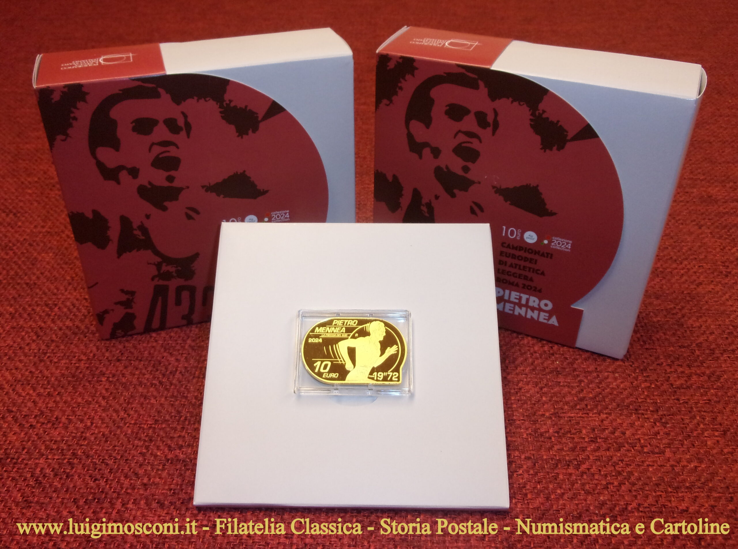 Pietro Mennea 10 euro argento