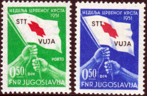 Trieste B - 1951 - Croce Rossa MNH - Caffaz