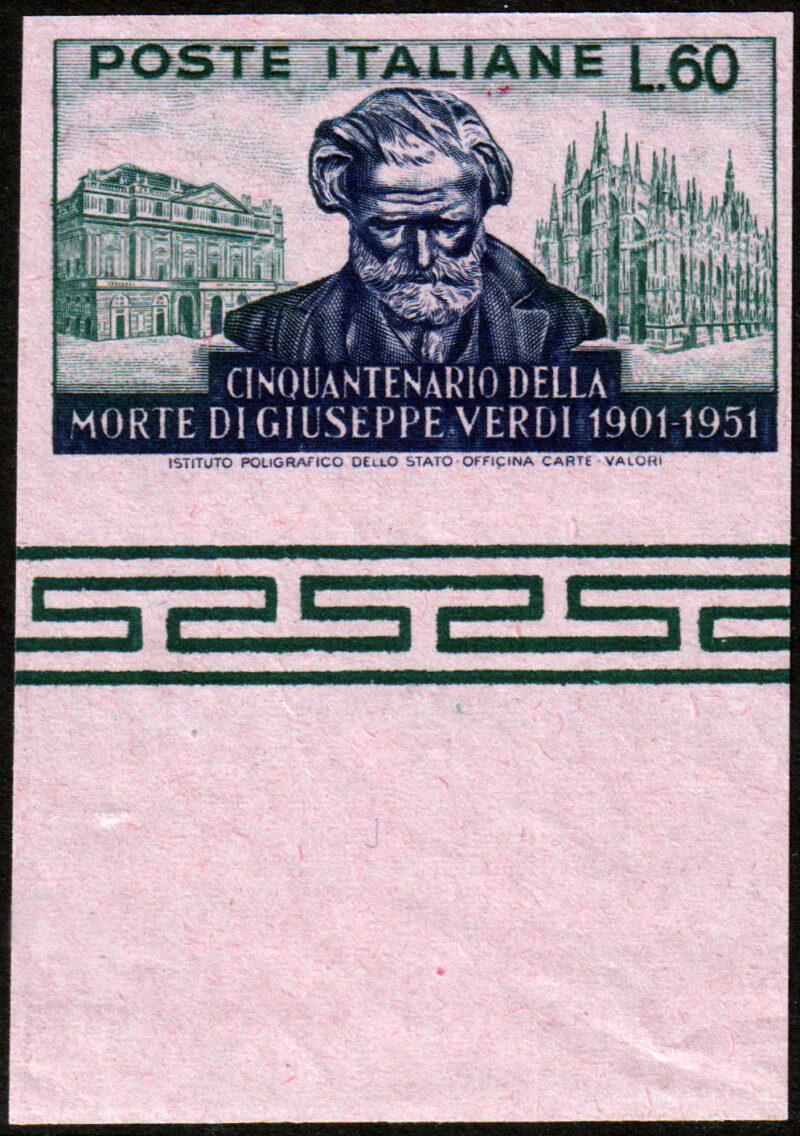 Lire 60 VERDI Prova di stampa - Carraro