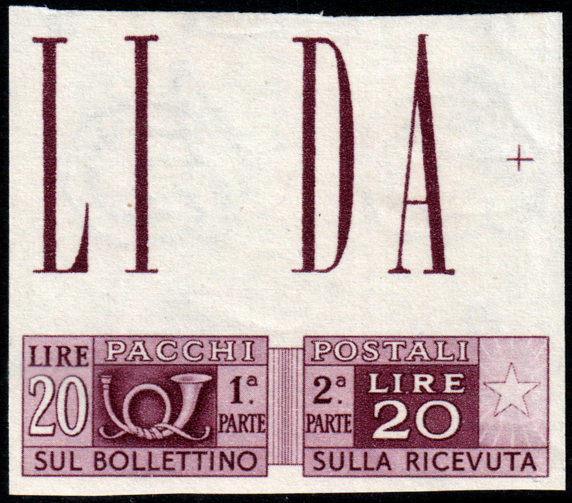 Lire 20 Pacchi NON Dentellato BOLAFFI
