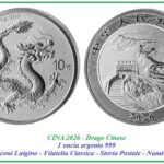 Cina Drago 2026 oncia argento