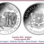 somalia 2026 elefanti argento