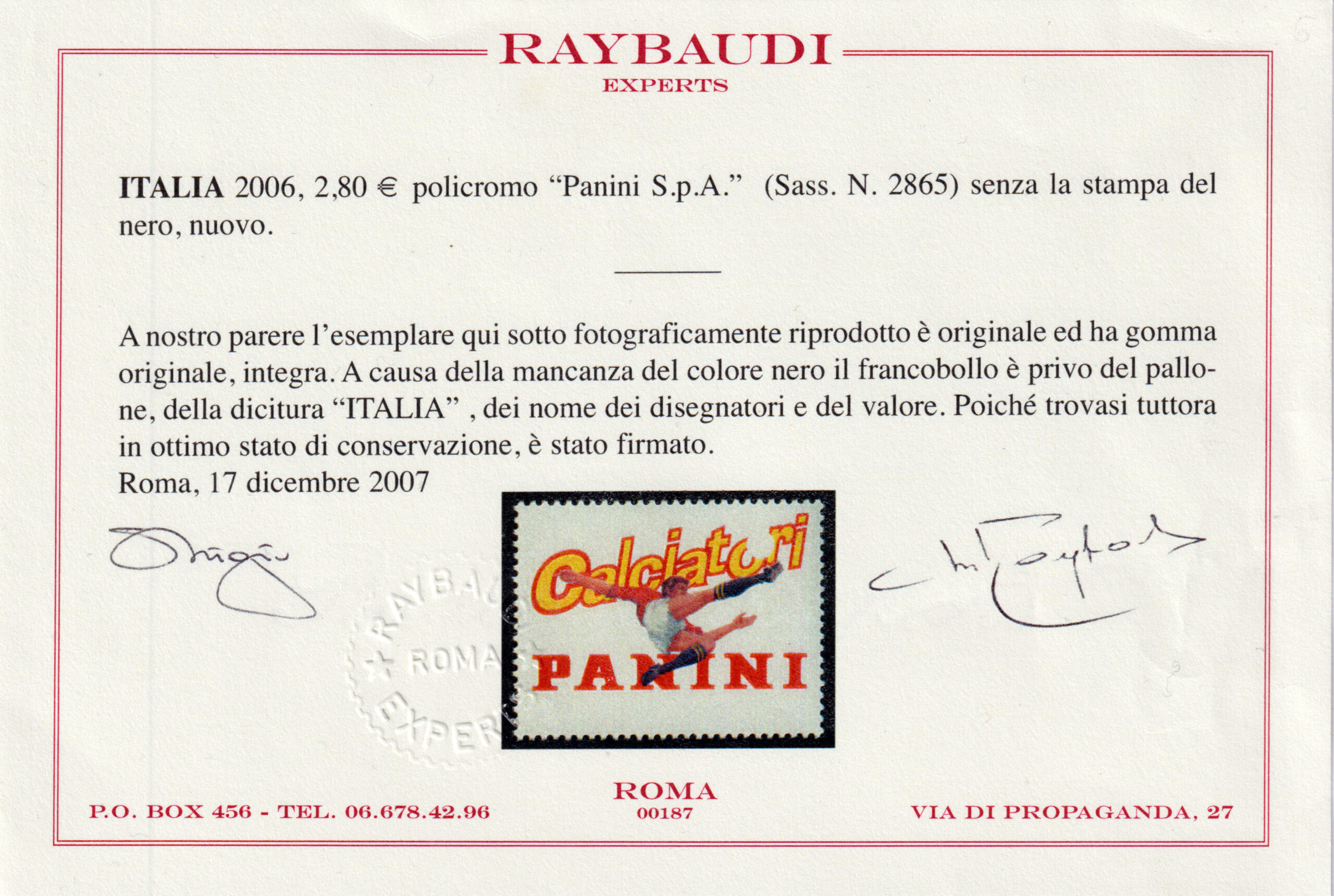 Varietà Panini - Raaybaudi